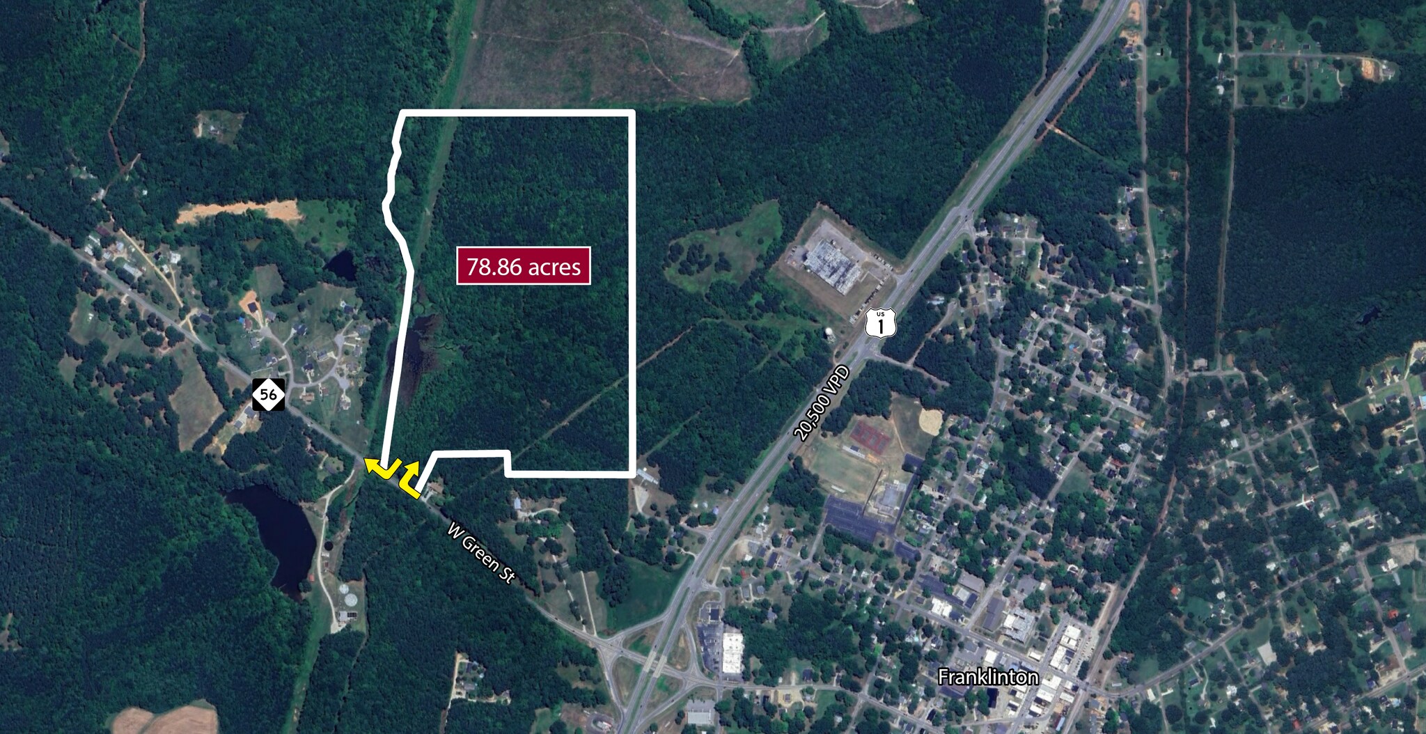 0 NC 56 HWY, Franklinton, NC à vendre Photo de l’immeuble– Image 1 sur 3