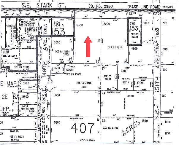 14800 SE Stark St, Portland, OR à louer - Plan cadastral – Image 3 sur 5