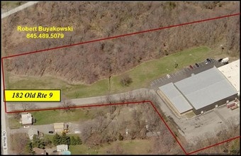 182 Old Route 9, Fishkill, NY - Vue aérienne  vue de carte