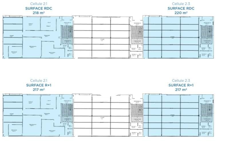 Local d’activités dans Taverny à louer - Plan d’étage – Image 2 sur 3