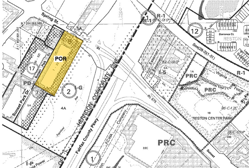 294 Sunset Park Dr, Herndon, VA à vendre - Plan cadastral – Image 2 sur 3