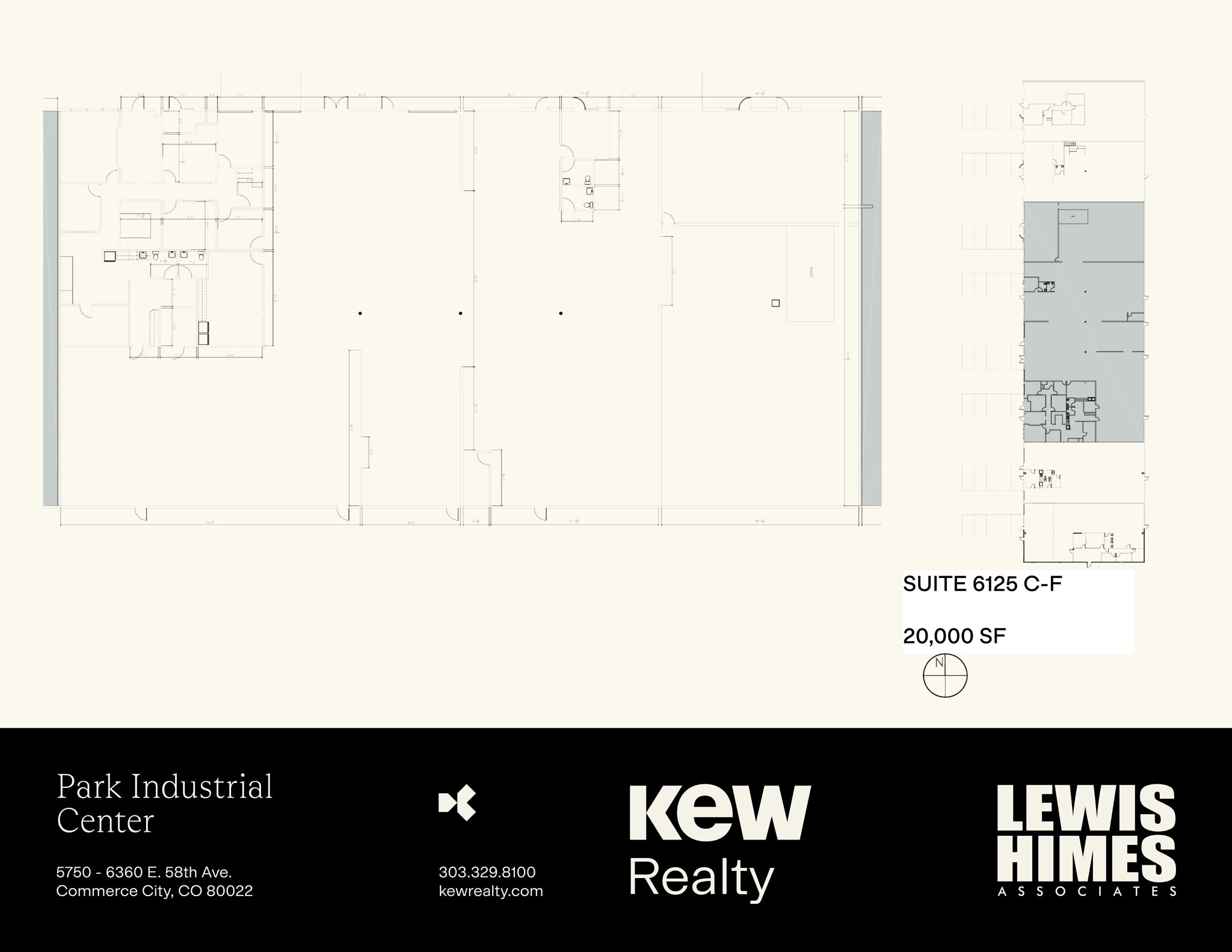 6000 E 58th Ave, Commerce City, CO à louer Plan de site– Image 1 sur 1