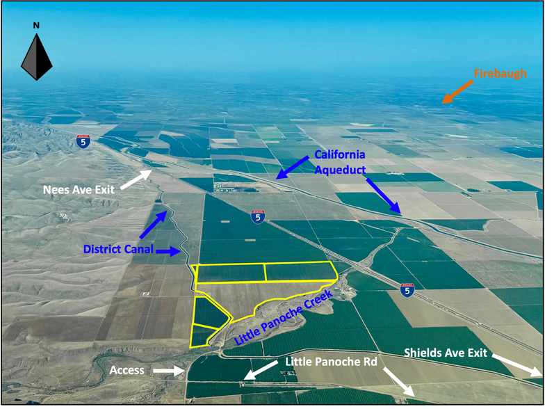 0 Little Panoche Road, Firebaugh, CA à vendre - Aérien – Image 1 sur 6