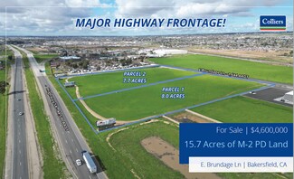 Plus de détails pour E Brundage Ln, Bakersfield, CA - Terrain à vendre