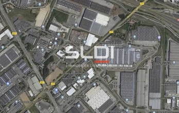 Saint-Quentin-Fallavier - VUE AÉRIENNE vue de carte