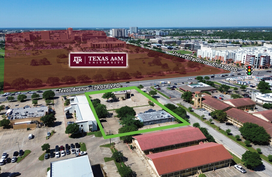 701 Texas Ave S, College Station, TX à louer - Photo de l’immeuble – Image 1 sur 6