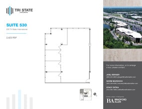 300 Tri State International, Lincolnshire, IL à louer Plan d’étage– Image 1 sur 1