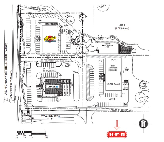 1200 N Bell Blvd, Cedar Park, TX à louer - Plan de site – Image 3 sur 3