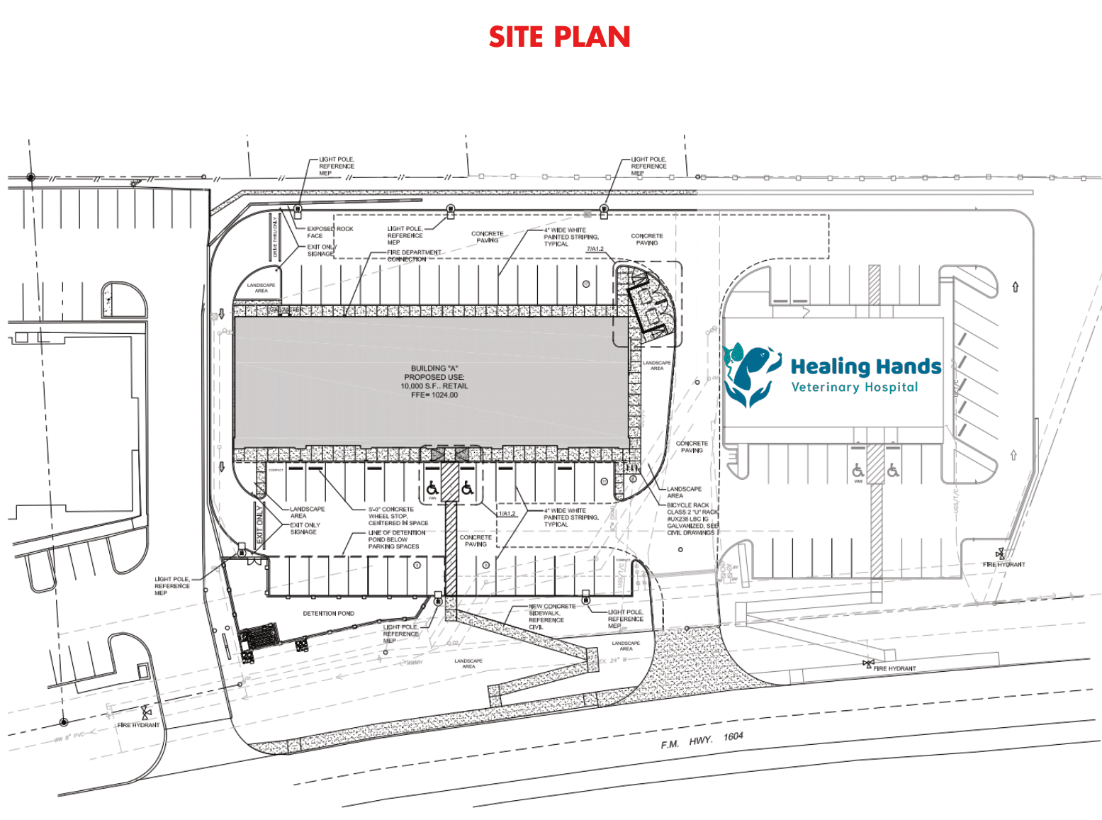 7527 N Loop 1604 Hwy W, San Antonio, TX à louer Plan de site– Image 1 sur 1