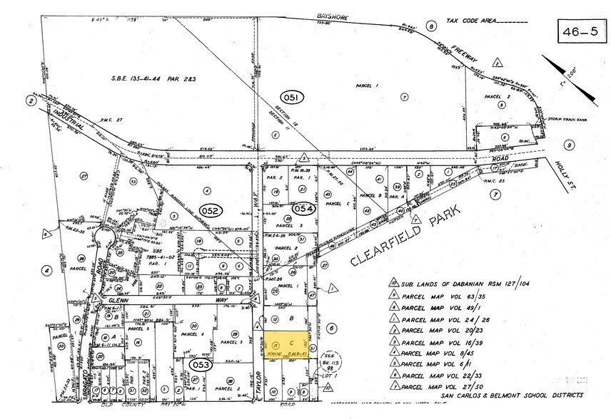 611 Taylor Way, San Carlos, CA à louer - Plan cadastral – Image 3 sur 3