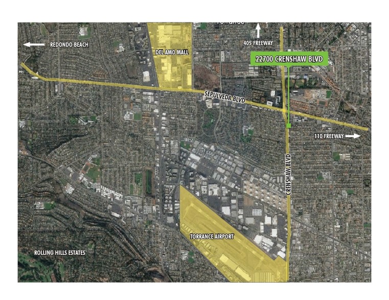 22700 Crenshaw Blvd, Torrance, CA à louer - Aérien – Image 3 sur 13