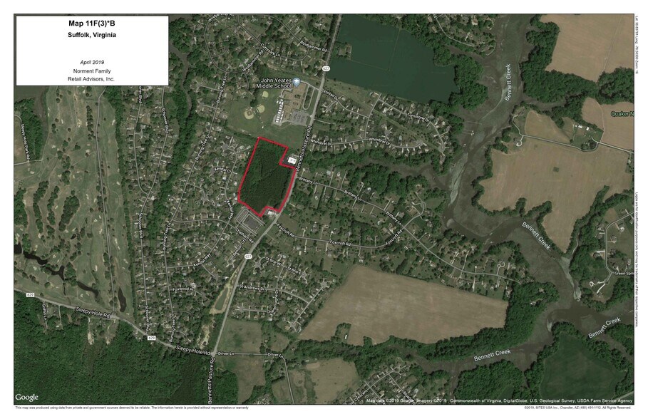 Bennetts Pasture Rd, Suffolk, VA à vendre - Photo principale – Image 1 sur 3