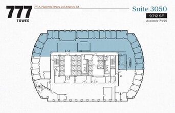 777 S Figueroa St, Los Angeles, CA à louer Plan d’étage– Image 1 sur 1