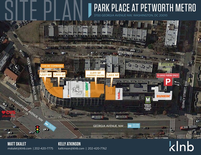 850 Quincy St NW, Washington, DC à louer - Plan de site – Image 3 sur 3