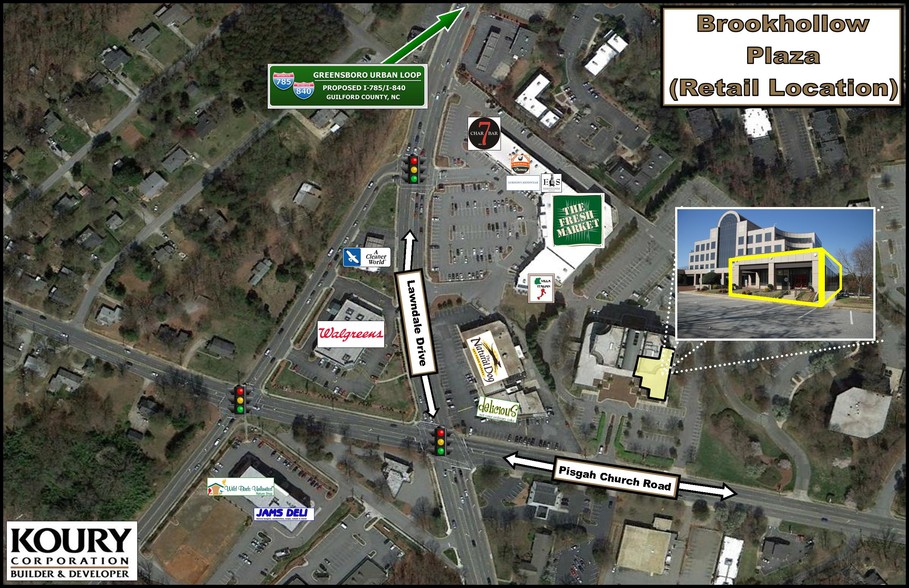 2002 Pisgah Church Rd, Greensboro, NC à louer - Photo de l’immeuble – Image 3 sur 14