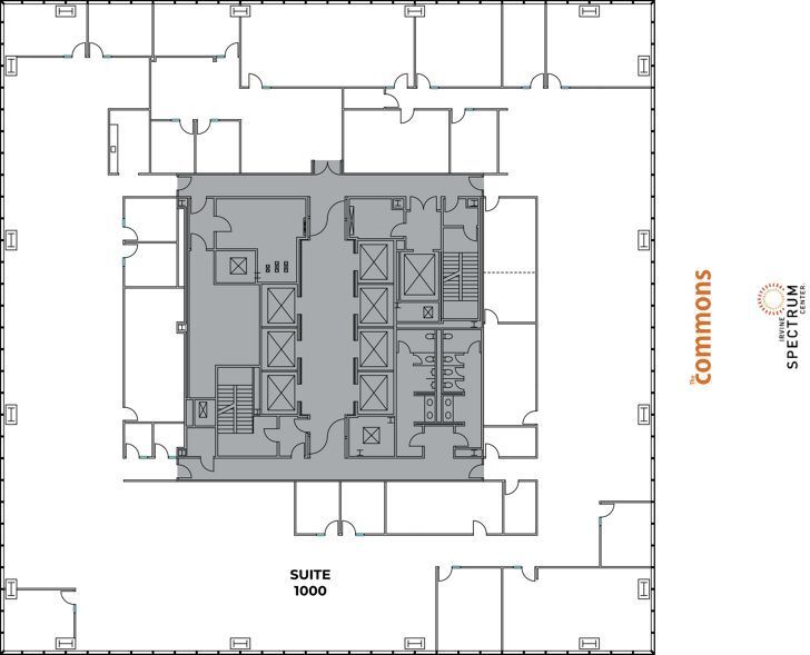 400 Spectrum Center Dr, Irvine, CA à louer Plan d’étage– Image 1 sur 1