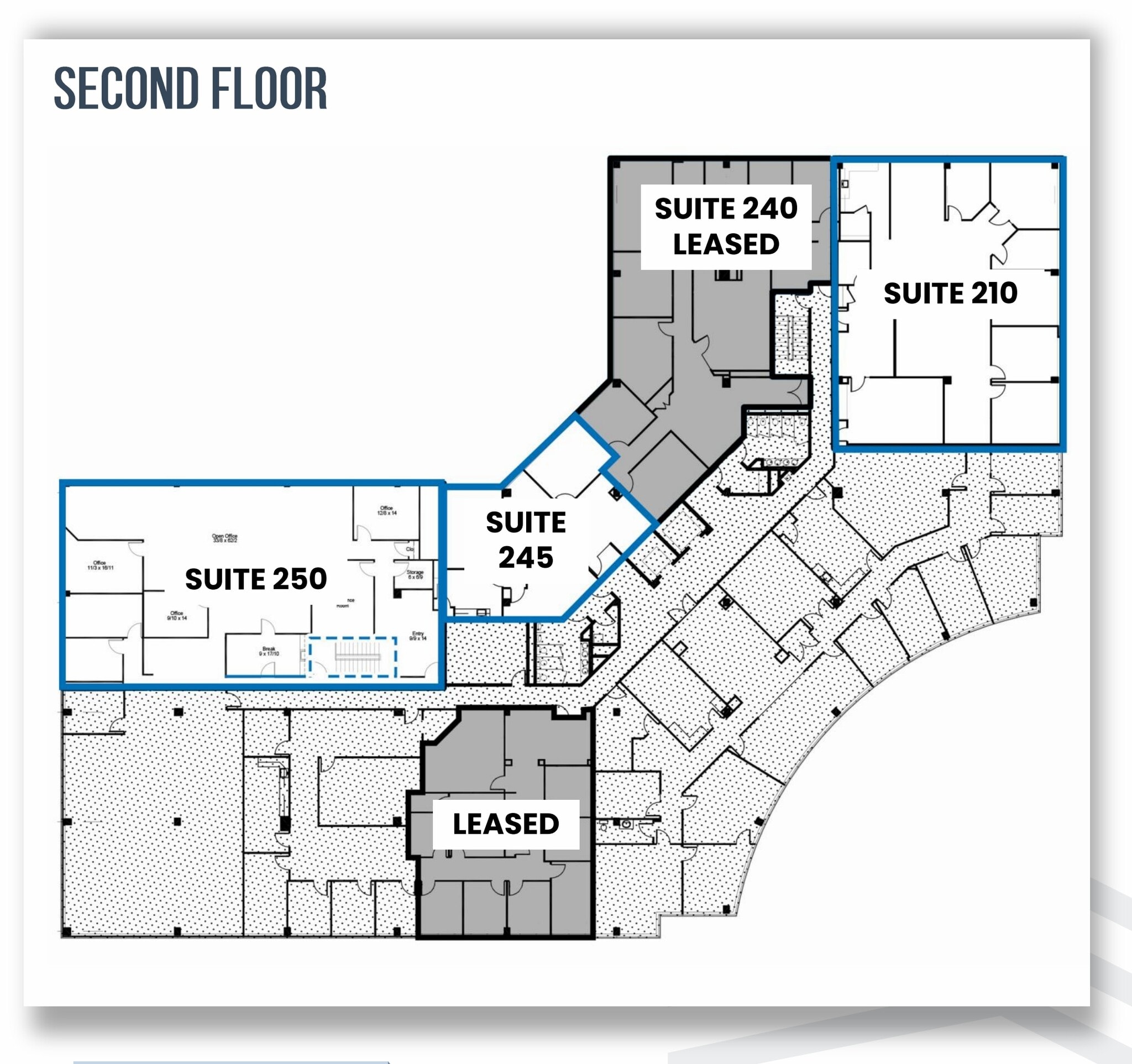 950 Herndon Pkwy, Herndon, VA à louer Plan d’étage– Image 1 sur 3
