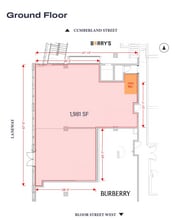 100 Bloor St W, Toronto, ON à louer Plan d’étage– Image 1 sur 3