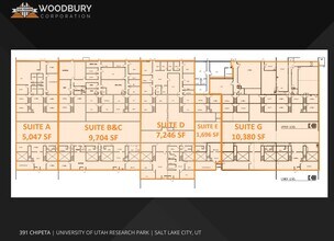 391 S Chipeta Way, Salt Lake City, UT à louer Plan d’étage– Image 1 sur 1