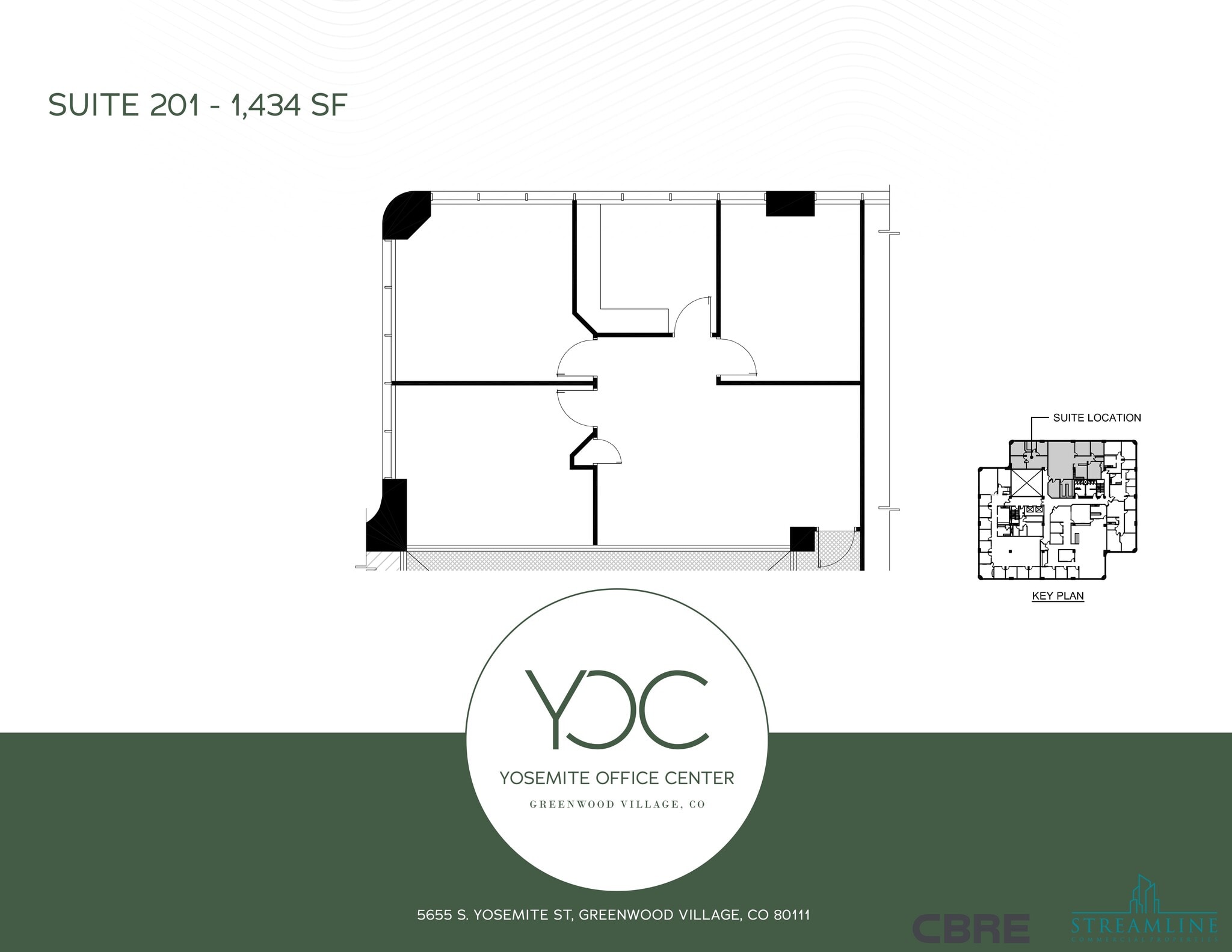 5655 S Yosemite St, Greenwood Village, CO à louer Plan de site– Image 1 sur 1