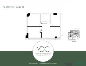 5655 S Yosemite St, Greenwood Village, CO à louer Plan de site– Image 1 sur 1