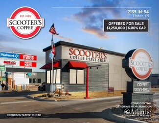 Plus de détails pour 2135 IN-54, Linton, IN - Local commercial à vendre