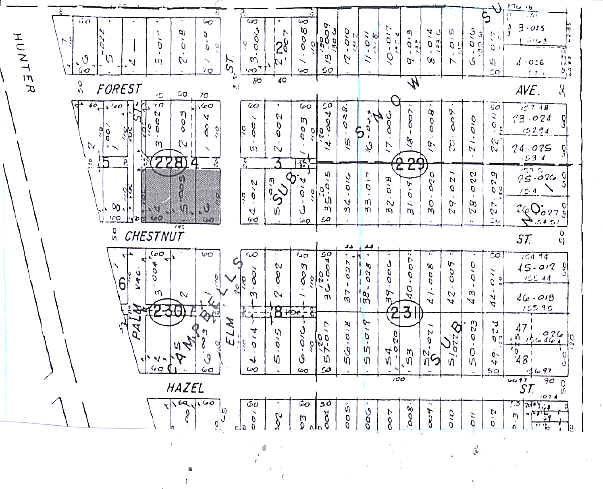 751 Chestnut St, Birmingham, MI à louer - Plan cadastral – Image 2 sur 9