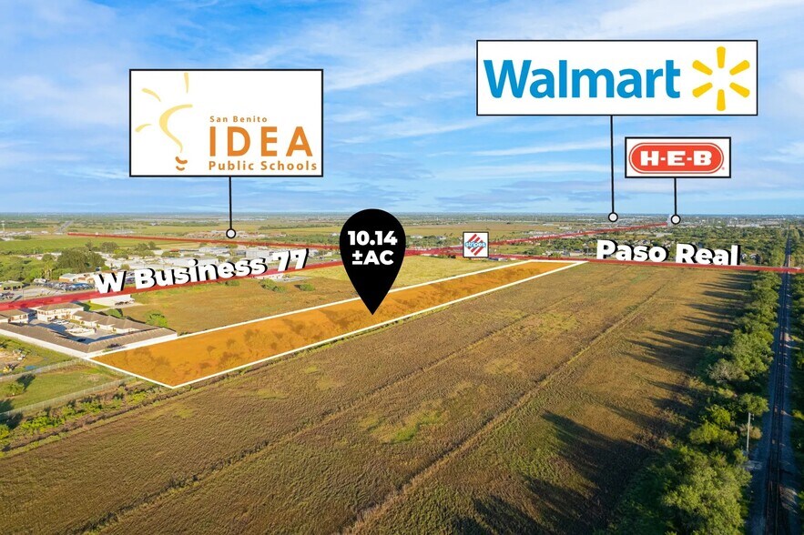 Farm to Market 509, San Benito, TX à vendre - Aérien – Image 2 sur 6