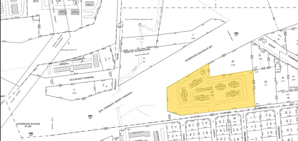 55 Old Turnpike Rd, Nanuet, NY à vendre - Plan cadastral – Image 2 sur 2