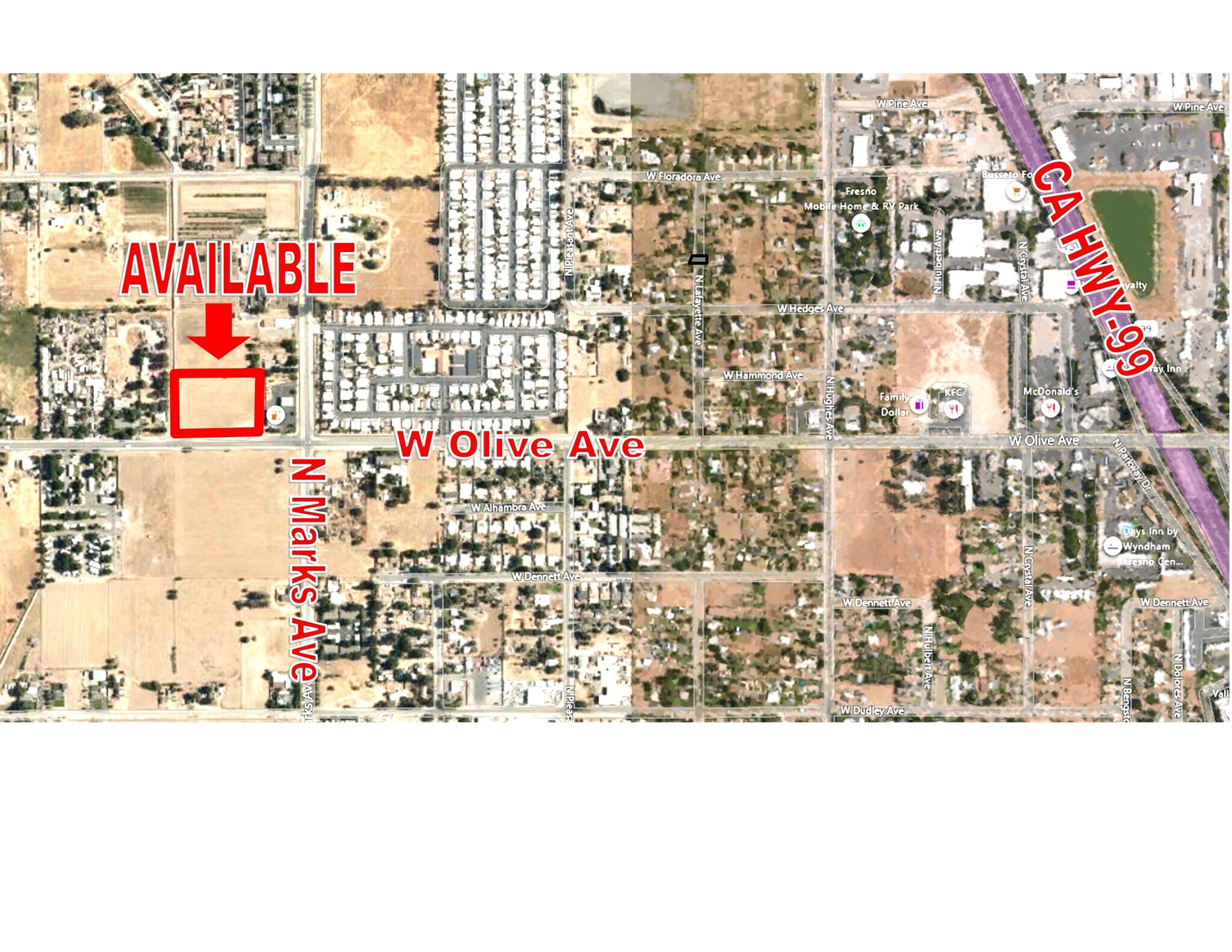 3048 W Olive Ave, Fresno, CA à vendre Photo principale– Image 1 sur 4