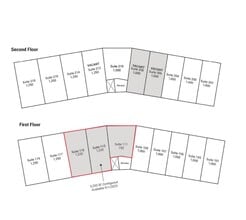 13035 Olive Blvd, Creve Coeur, MO à louer Plan d’étage– Image 1 sur 2