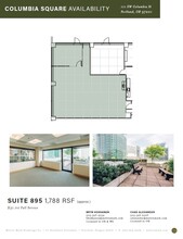 111 SW Columbia St, Portland, OR à louer Plan d’étage– Image 2 sur 2
