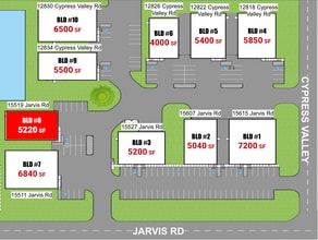 15615 Jarvis Rd, Cypress, TX à louer Plan de site– Image 2 sur 8