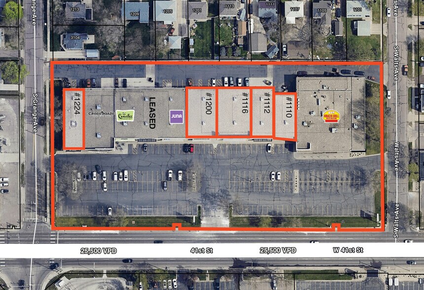1112 W 41st St, Sioux Falls, SD à louer - Plan de site – Image 3 sur 13