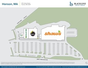 430-472 Liberty St, Hanson, MA à louer Plan de site– Image 1 sur 1