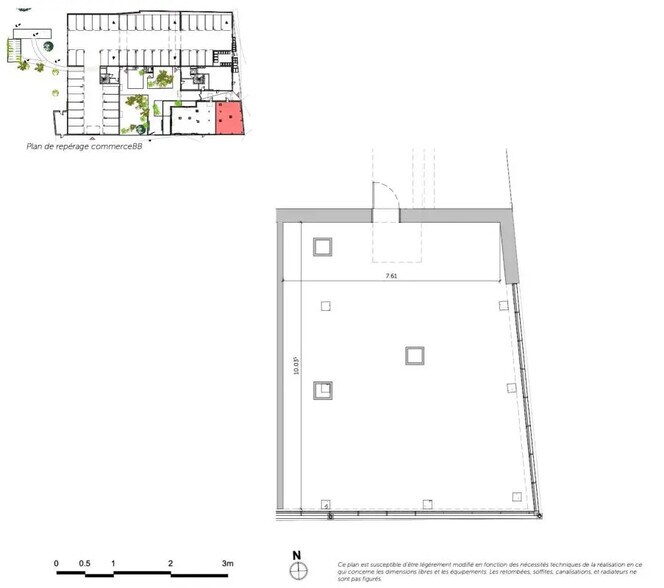 Local commercial dans Louviers à vendre - Plan d’étage – Image 3 sur 4