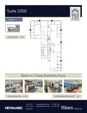 950 17th St, Denver, CO à louer Plan d’étage– Image 1 sur 1