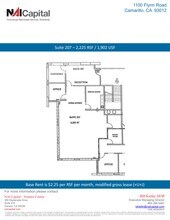 1100 Flynn Rd, Camarillo, CA à louer Plan de site– Image 1 sur 1