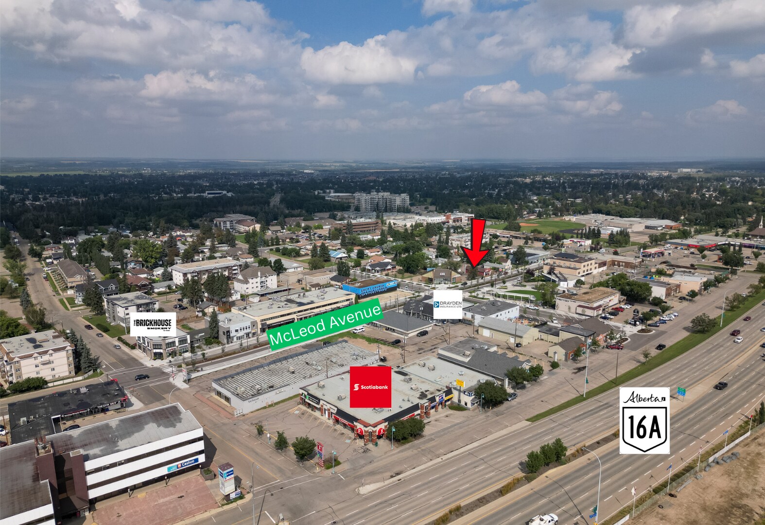 309 Mcleod Av, Spruce Grove, AB à vendre Aérien– Image 1 sur 10