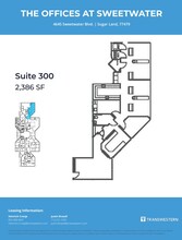 4675 Sweetwater Blvd, Sugar Land, TX à louer Plan d’étage– Image 1 sur 1