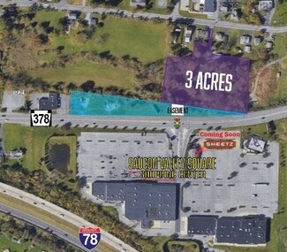 Plus de détails pour 3672 Pa-378, Bethlehem, PA - Terrain à vendre