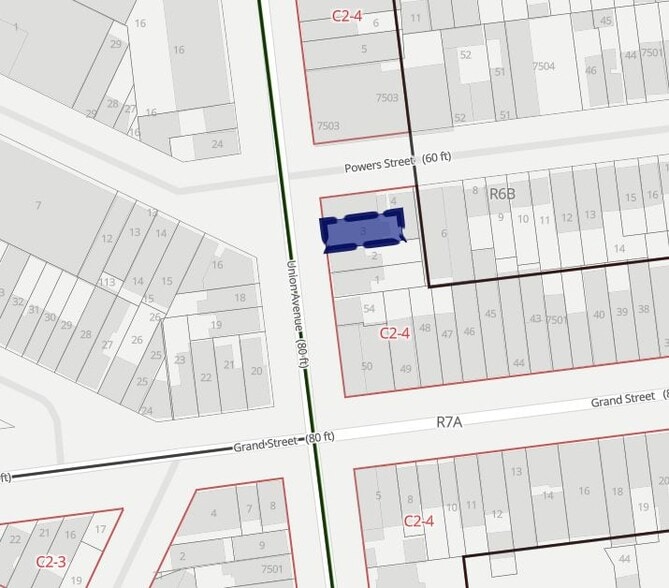 372 Union Ave, Brooklyn, NY à louer - Plan cadastral – Image 2 sur 17