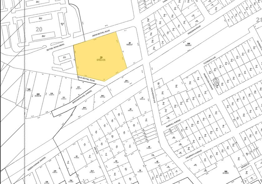 3120 Chichester Ave, Boothwyn, PA à louer - Plan cadastral – Image 2 sur 2