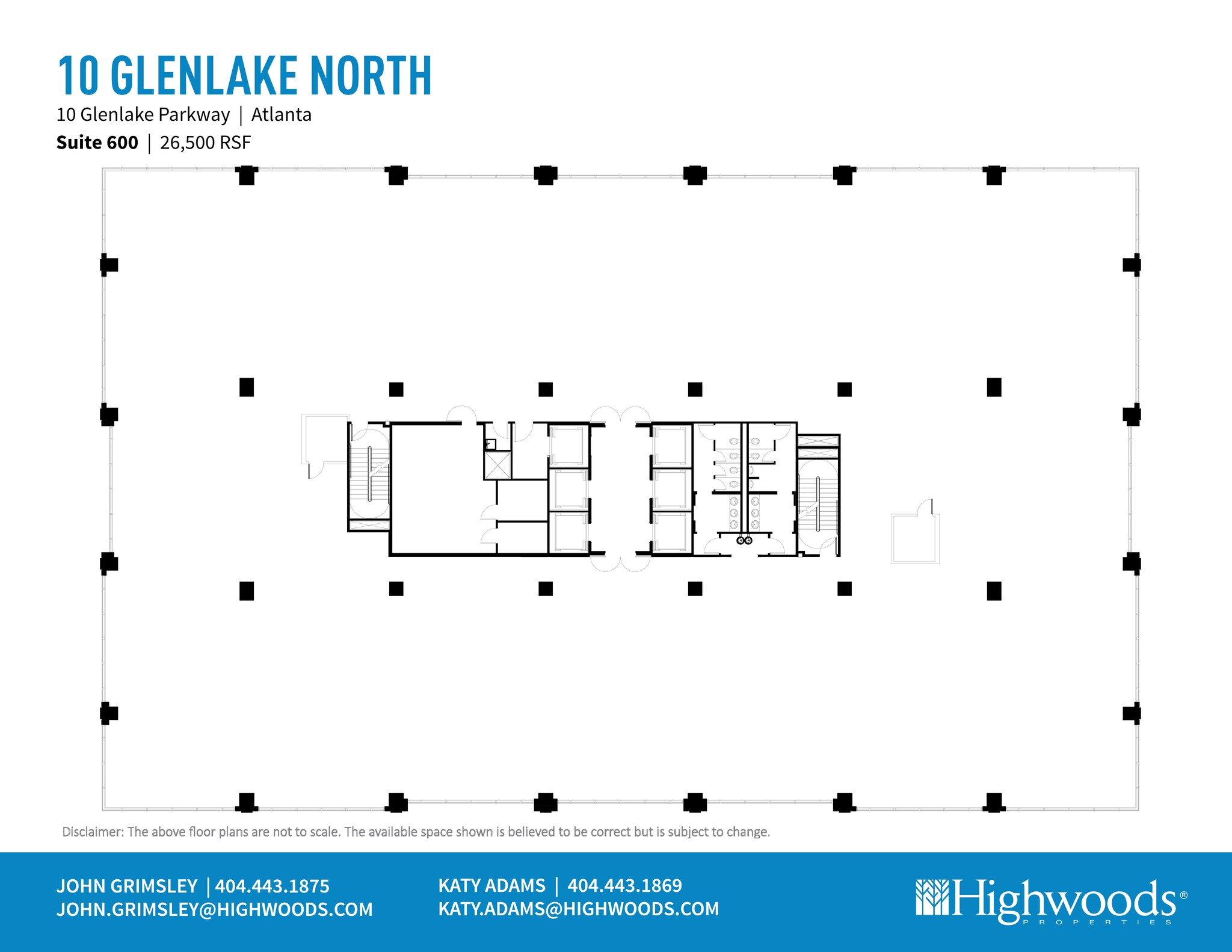 10 Glenlake Pky NE, Atlanta, GA à louer Plan de site– Image 1 sur 1