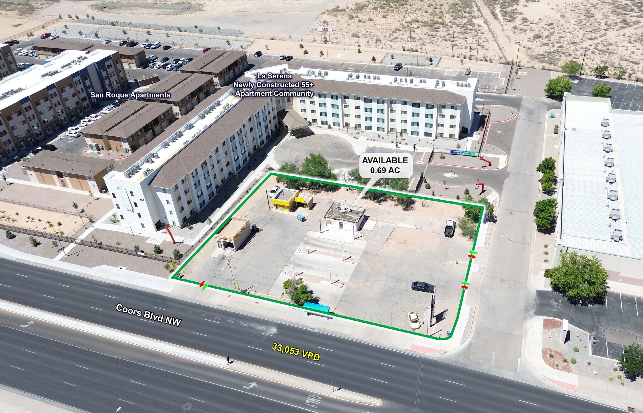 455 Coors Blvd NW, Albuquerque, NM à vendre Photo de l’immeuble– Image 1 sur 4