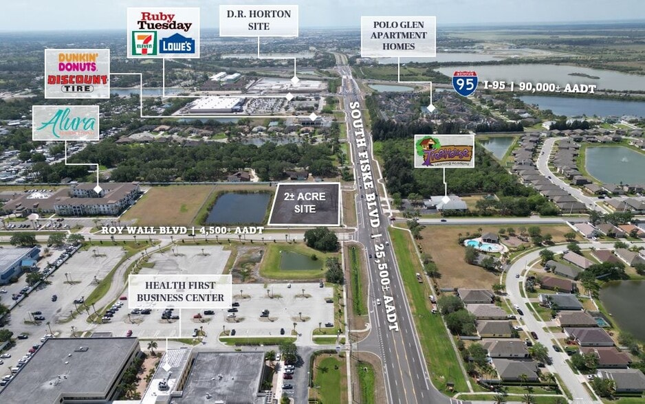 777 Roy Wall Blvd, Rockledge, FL à vendre - Aérien – Image 1 sur 7