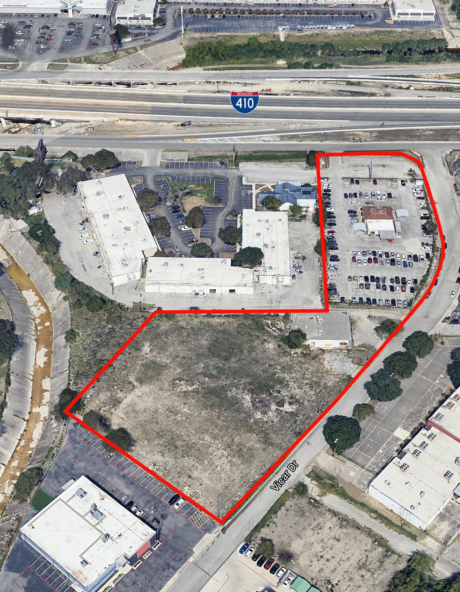 Loop 410 portefeuille de 2 biens à vendre sur LoopNet.fr Aérien– Image 1 sur 5