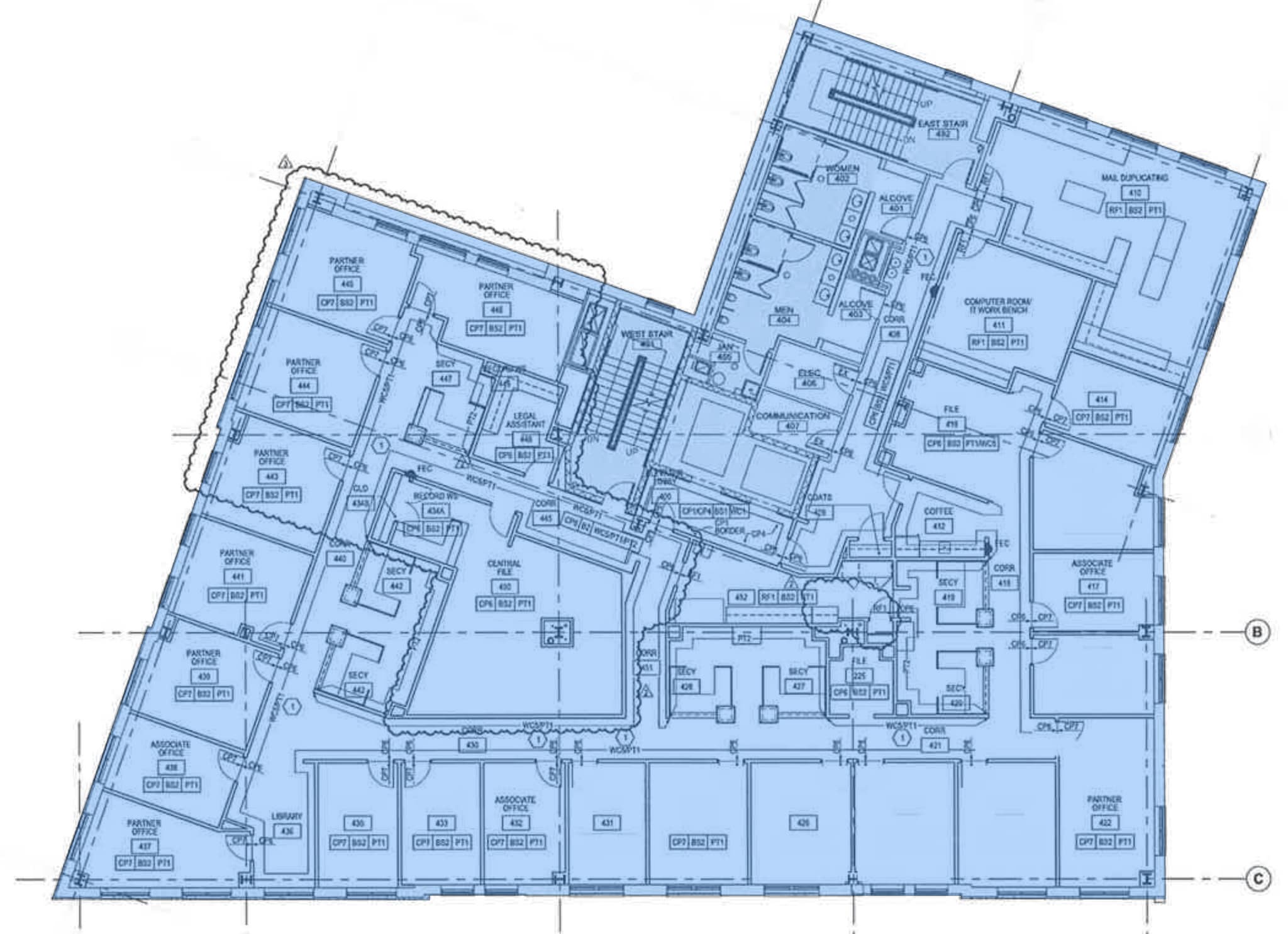 409-415 N 2nd St, Harrisburg, PA à louer Plan d’étage– Image 1 sur 1