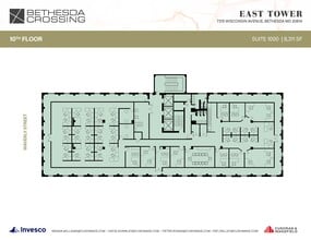 7315 Wisconsin Ave, Bethesda, MD à louer Plan d’étage– Image 1 sur 1