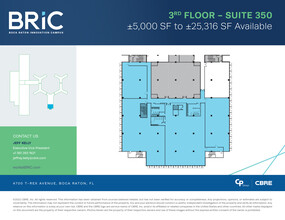 5000 T Rex Ave, Boca Raton, FL à louer Plan d’étage– Image 1 sur 1